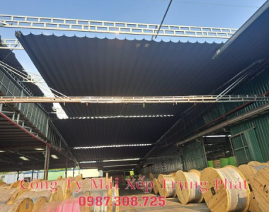 Sửa chữa thay bạt mái hiên mái xếp, mái che di động Cần Thơ giá rẻ